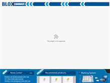 Tablet Screenshot of bloxconnect.com
